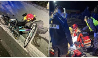 Śmiertelny wypadek na DW 482: Nie żyje 59-letnia rowerzystka [Foto]