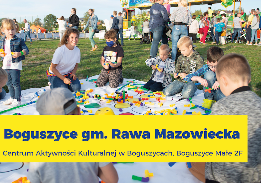 Jutro w Boguszycach odbędzie się Piknik Rodzinny - Lato z Funduszami Europejskimi