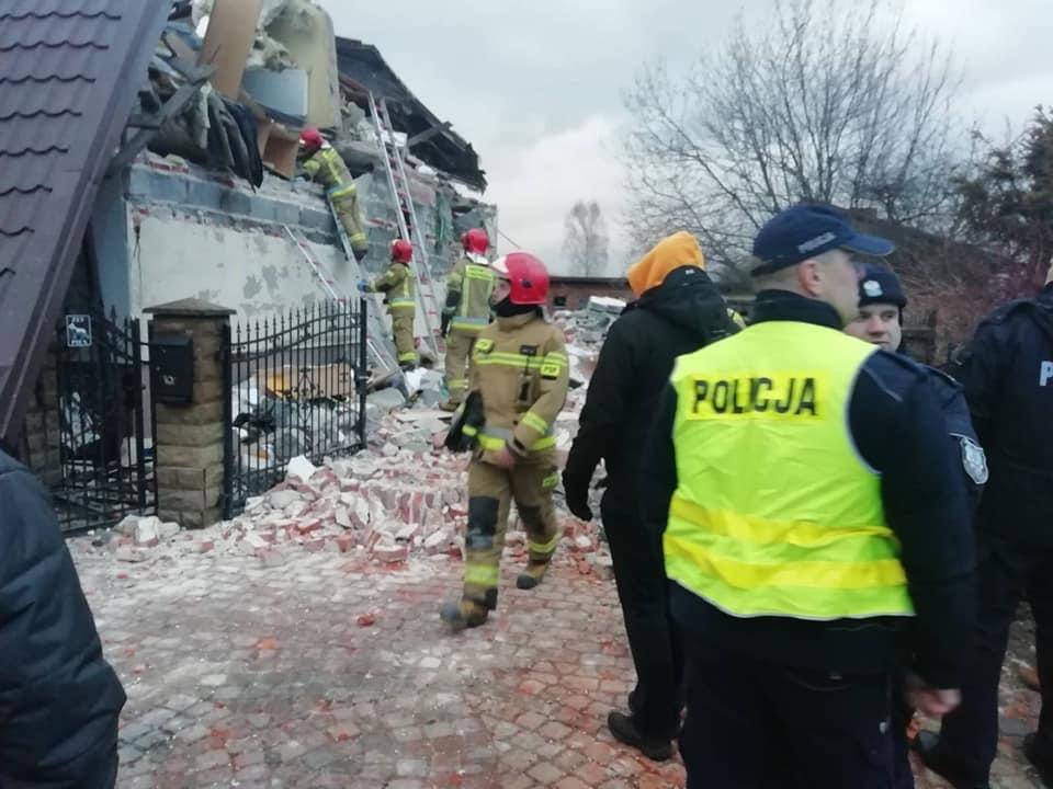 Wybuch w domu w gminie Skierniewice. Sprawą zajmuje się prokuratura