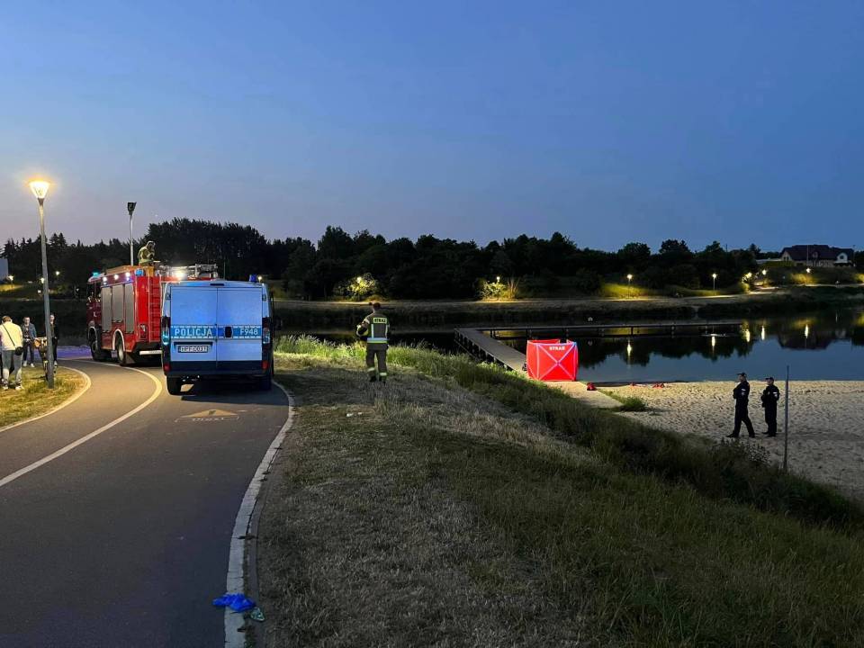 Tragedia w Skierniewicach. 12-latka utonęła w Zalewie, jej koleżanka trafiła do szpitala