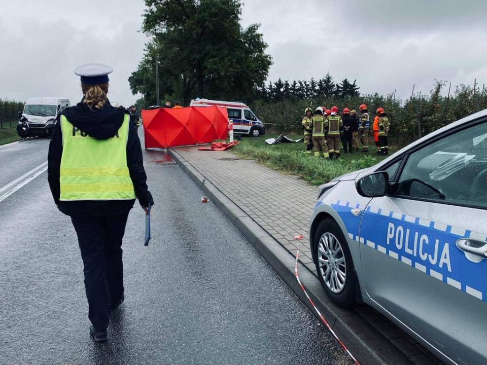 Wypadek w gminie Biała Rawska. Wzrosła liczba ofiar śmiertelnych