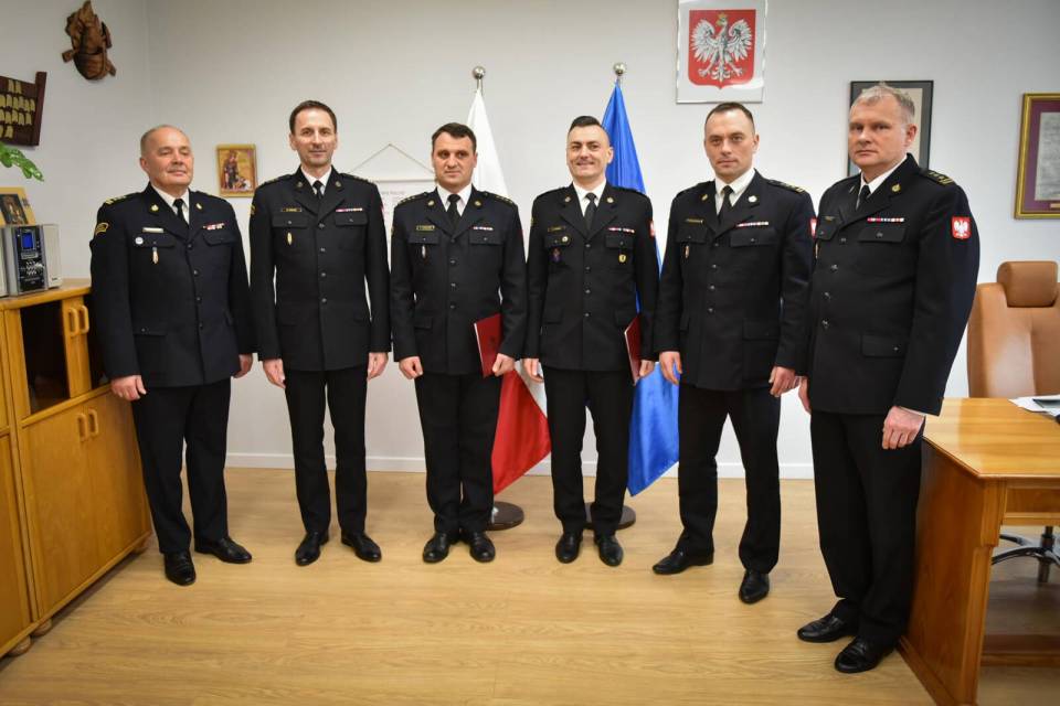 Poznaliśmy nowych Komendantów Powiatowych PSP w Opocznie i Rawie Mazowieckiej
