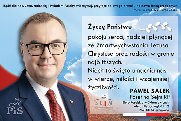 Wielkanoc 2026 - Paweł Sałek